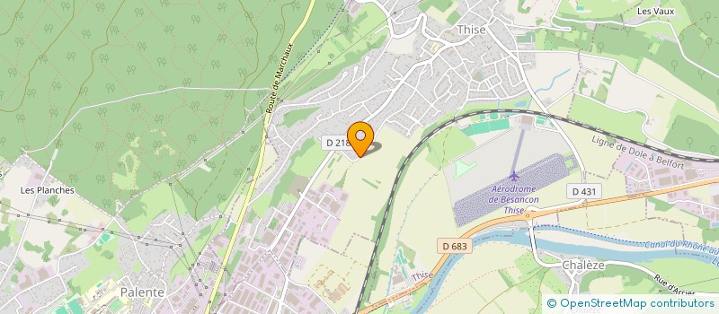 localisation de l'entreprise MONSIEUR CHARLES-EDOUARD KIPFER  THISE