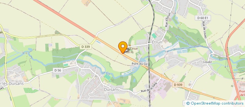 localisation de l'entreprise MONSIEUR CHARLES-EDOUARD LECLERCQ  BOIRY-SAINT-MARTIN