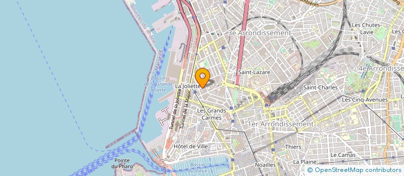 localisation de l'entreprise MONSIEUR CHARLES EDOUARD SAKOUVOGUI à MARSEILLE 2EME