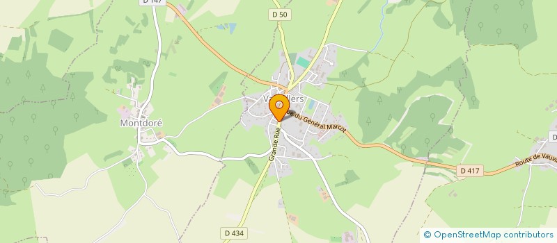 localisation de l'entreprise MONSIEUR CHARLES-EDOUARD STRIEVI  VAUVILLERS