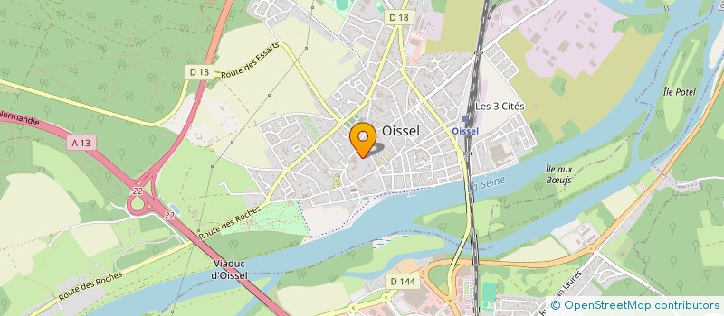 localisation de l'entreprise MONSIEUR CHARLES-EDWARD OUVRIL à OISSEL