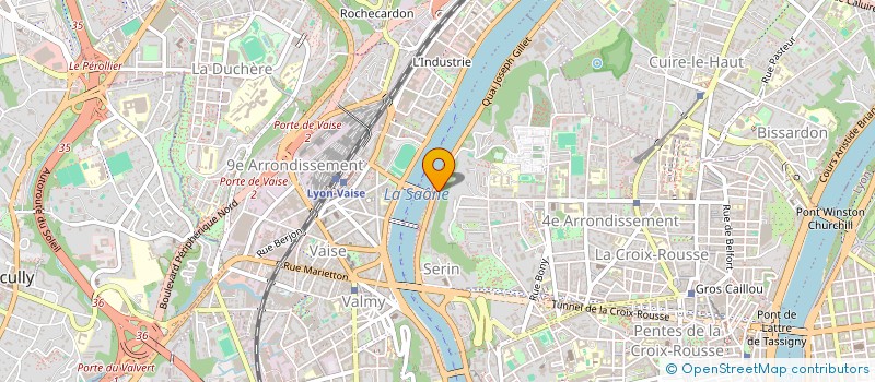 localisation de l'entreprise MONSIEUR CHARLES EGBON  LYON