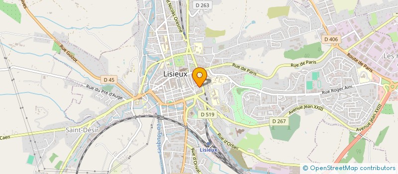 localisation de l'entreprise MONSIEUR CHARLES EL HACHEM à LISIEUX