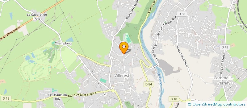 localisation de l'entreprise MONSIEUR CHARLES ELIE KAGAN  VILLEREST