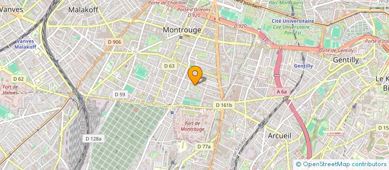 localisation de l'entreprise MONSIEUR CHARLES ELOIDIN à MONTROUGE