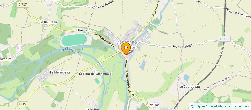 localisation de l'entreprise MONSIEUR CHARLES-EMMANUEL GUISE à MONTIGNAC-CHARENTE