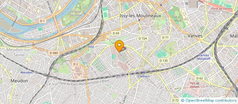localisation de l'entreprise MONSIEUR CHARLES-EMMANUEL HAMONNAIS à ISSY-LES-MOULINEAUX