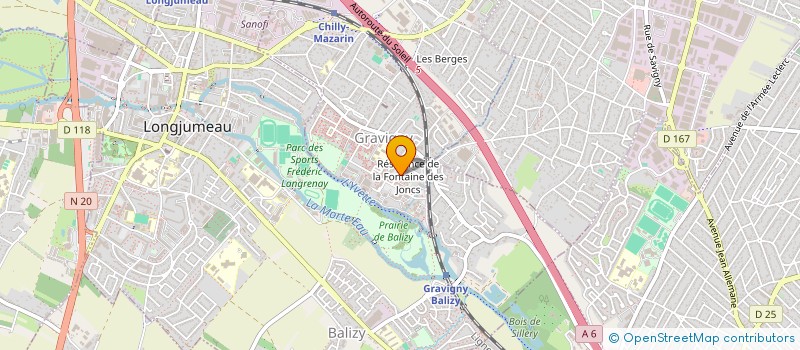 localisation de l'entreprise MONSIEUR CHARLES ERADES  CHILLY-MAZARIN