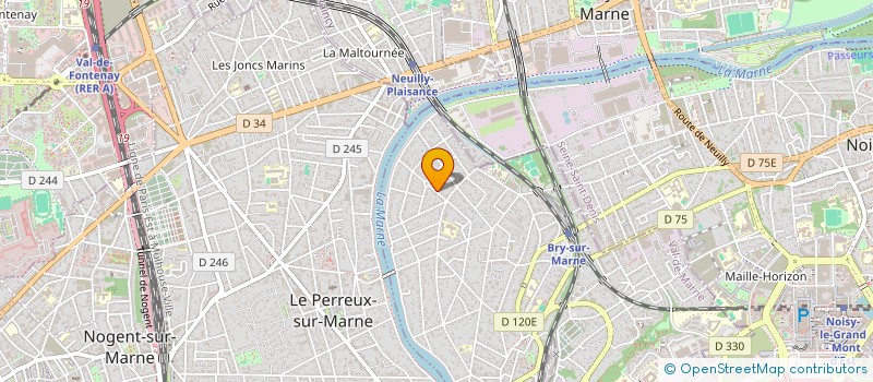 localisation de l'entreprise MONSIEUR CHARLES ERIC  BRY-SUR-MARNE