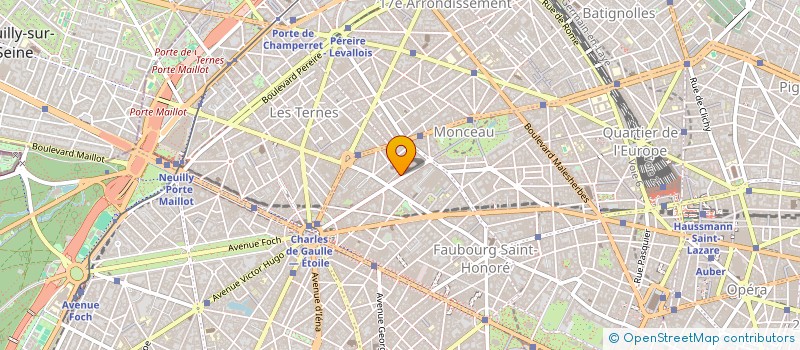 localisation de l'entreprise MONSIEUR CHARLES ESCOLIER  PARIS