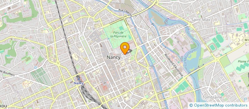 localisation de l'entreprise MONSIEUR CHARLES EVRARD  NANCY