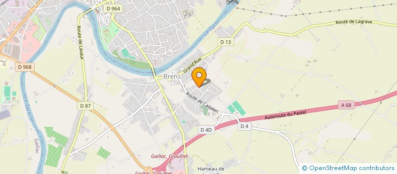 localisation de l'entreprise MONSIEUR CHARLES FAJARDO  BRENS