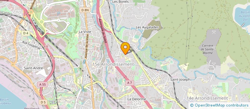 localisation de l'entreprise MONSIEUR CHARLES FALCO à MARSEILLE 15EME