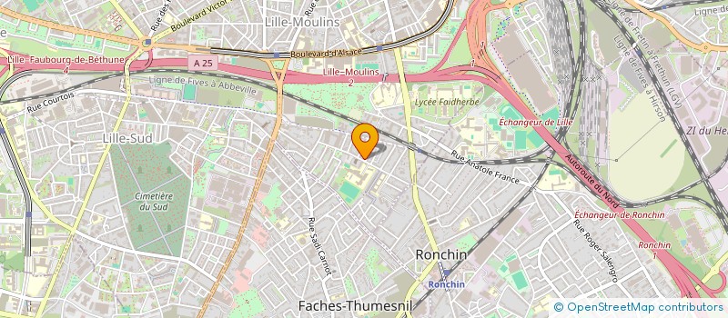 localisation de l'entreprise MONSIEUR CHARLES FAYOLLE à LILLE