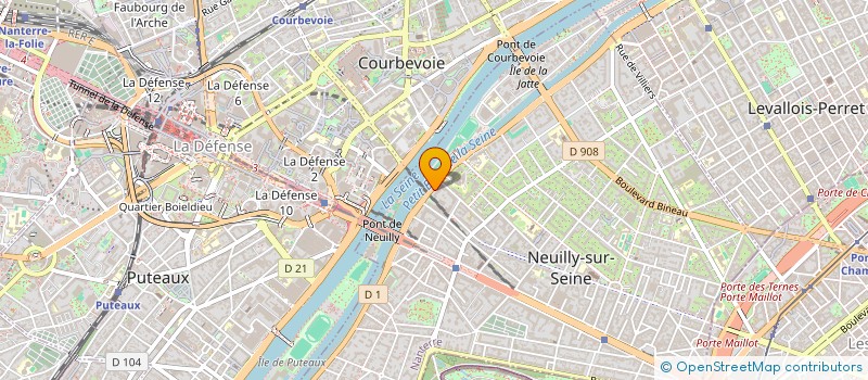 localisation de l'entreprise MONSIEUR CHARLES FELLOUS à NEUILLY-SUR-SEINE