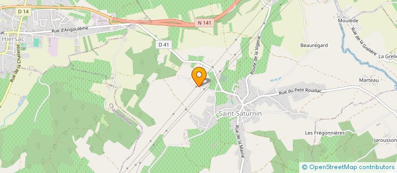 localisation de l'entreprise MONSIEUR CHARLES FELTAIN à SAINT-SATURNIN