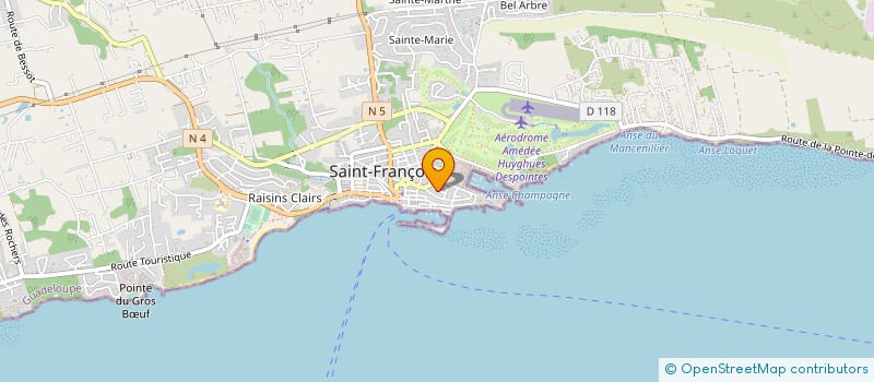 localisation de l'entreprise MONSIEUR CHARLES FERLY à SAINT-FRANCOIS