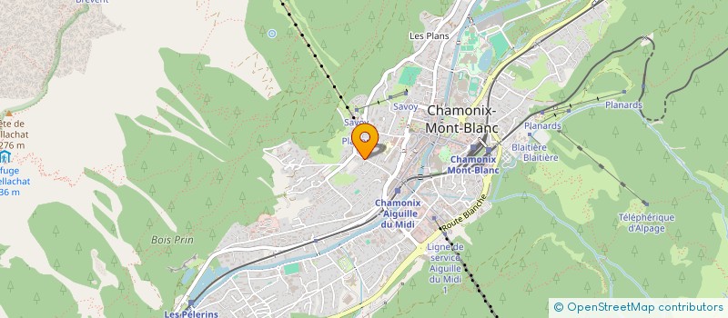 localisation de l'entreprise MONSIEUR CHARLES FERRAND  CHAMONIX-MONT-BLANC