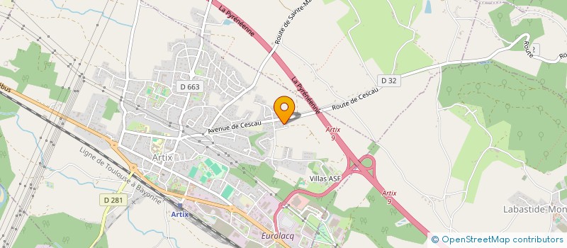 localisation de l'entreprise MONSIEUR CHARLES FERREIRA  ARTIX