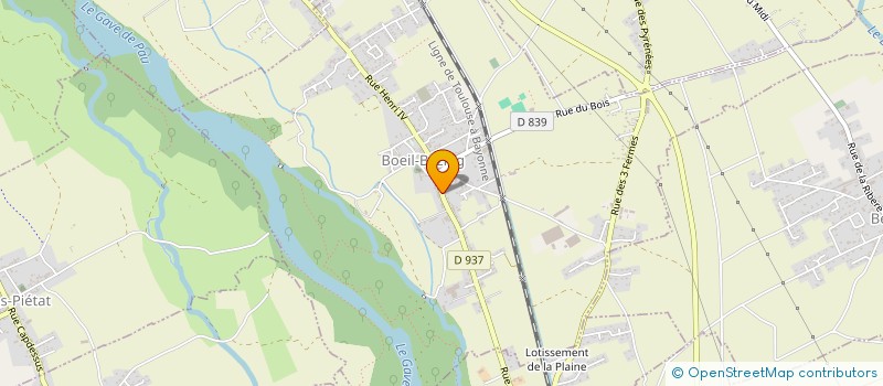 localisation de l'entreprise MONSIEUR CHARLES FERRER  BALIROS