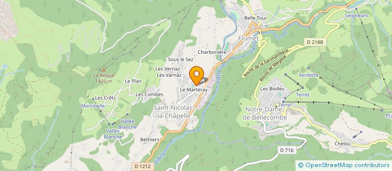 localisation de l'entreprise MONSIEUR CHARLES FLAMENT  SAINT-NICOLAS-LA-CHAPELLE