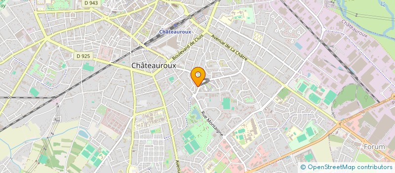 localisation de l'entreprise MONSIEUR CHARLES FONTAINE à CHATEAUROUX