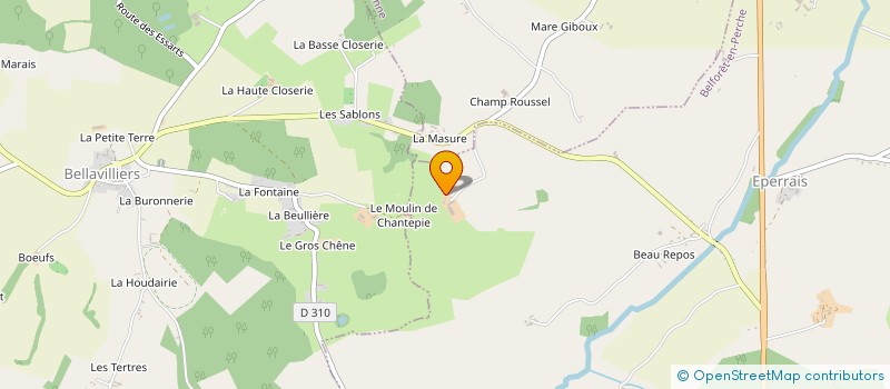 localisation de l'entreprise MONSIEUR CHARLES FOURMY à BELFORET-EN-PERCHE