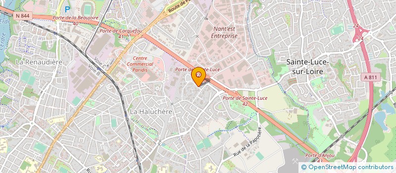 localisation de l'entreprise MONSIEUR CHARLES FOURNIER à NANTES
