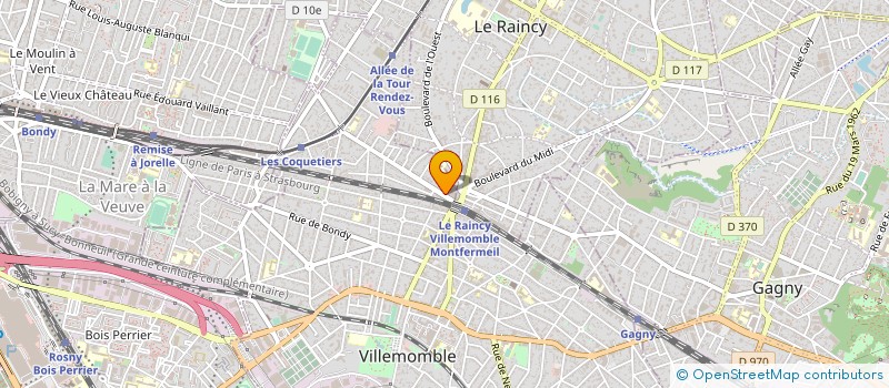 localisation de l'entreprise MONSIEUR CHARLES FOY ROLLAND à VILLEMOMBLE