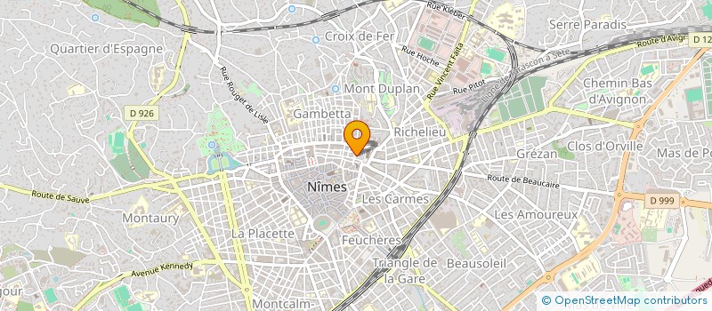 localisation de l'entreprise MONSIEUR CHARLES FRANCAL à NIMES