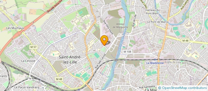 localisation de l'entreprise MONSIEUR CHARLES-FRANCOIS LE GONIDEC à SAINT-ANDRE-LEZ-LILLE