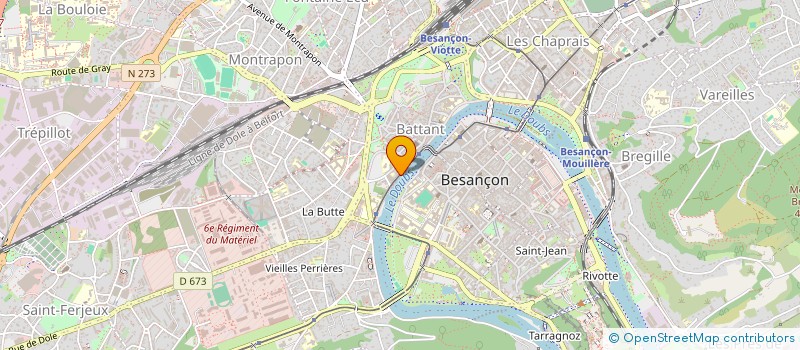 localisation de l'entreprise MONSIEUR CHARLES FRANDON à BESANCON