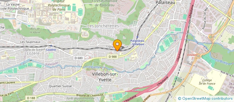 localisation de l'entreprise MONSIEUR CHARLES FULGERAS à PALAISEAU