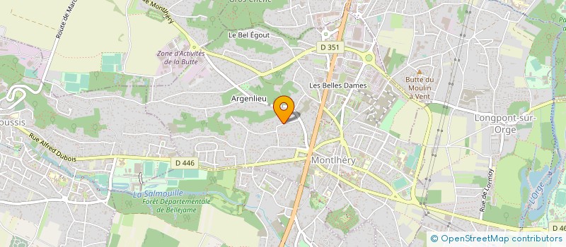 localisation de l'entreprise MONSIEUR CHARLES GADREAU à MONTLHERY