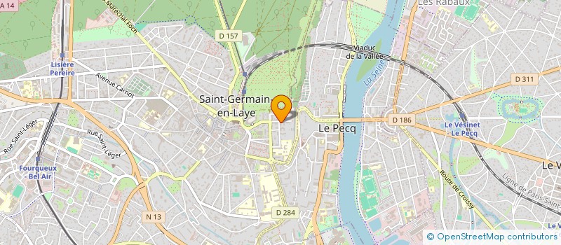 localisation de l'entreprise MONSIEUR CHARLES GARREAU à SAINT-GERMAIN-EN-LAYE