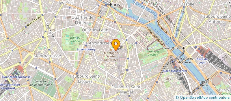 localisation de l'entreprise MONSIEUR CHARLES GENDRE  PARIS