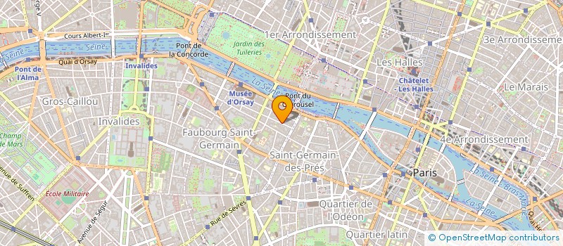 localisation de l'entreprise MONSIEUR CHARLES GEOFFRION  PARIS