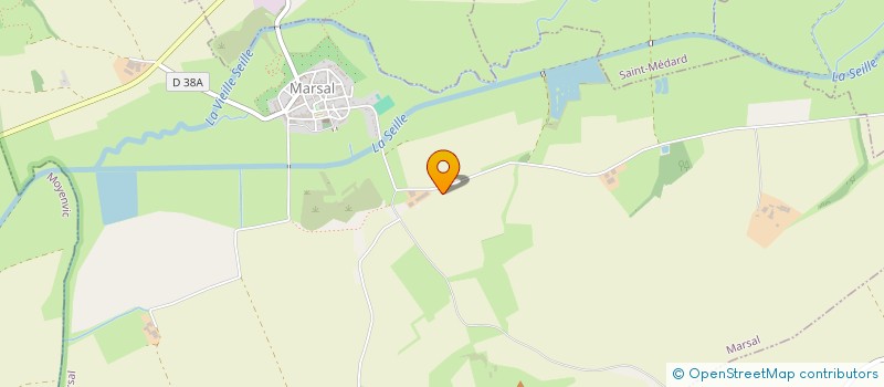 localisation de l'entreprise MONSIEUR CHARLES GERARD  MARSAL