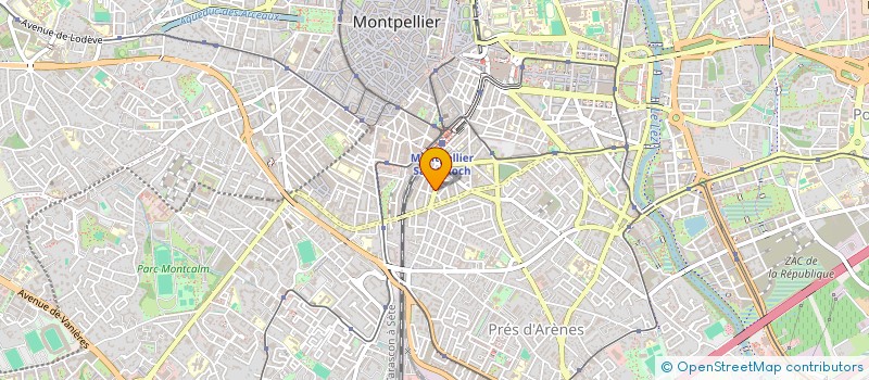 localisation de l'entreprise MONSIEUR CHARLES GERMAIN à MONTPELLIER