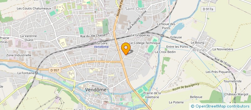 localisation de l'entreprise MONSIEUR CHARLES GLACHET à VENDOME