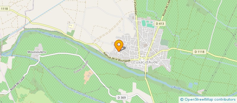 localisation de l'entreprise MONSIEUR CHARLES GOALLO  CUXAC-D'AUDE