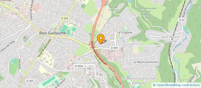 localisation de l'entreprise MONSIEUR CHARLES GOASGUEN  BIHOREL