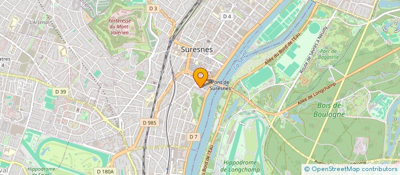 localisation de l'entreprise MONSIEUR CHARLES GOERGEN à SURESNES