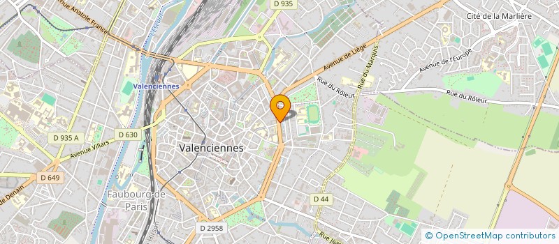 localisation de l'entreprise MONSIEUR CHARLES GOETHALS à VALENCIENNES