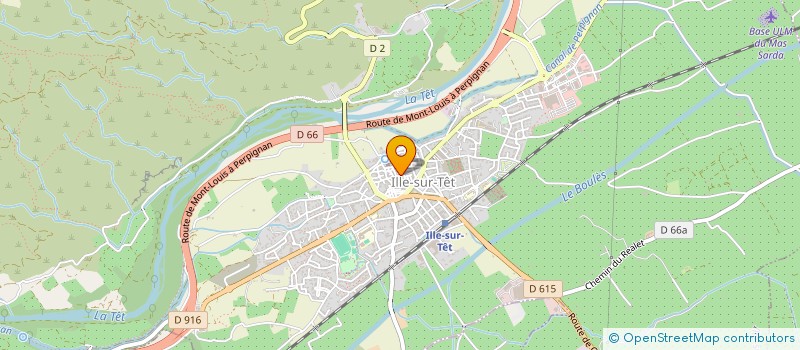 localisation de l'entreprise MONSIEUR CHARLES GONSON à ILLE-SUR-TET