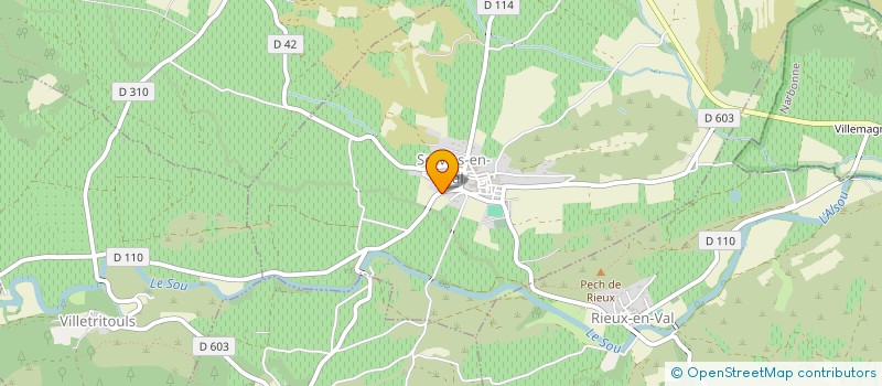localisation de l'entreprise MONSIEUR CHARLES GOTTI à LAGRASSE