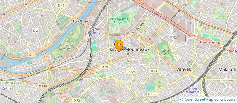 localisation de l'entreprise MONSIEUR CHARLES GOULEHI à ISSY-LES-MOULINEAUX