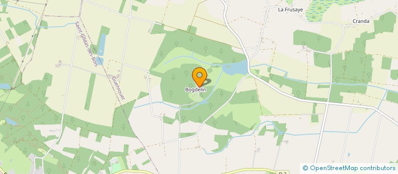 localisation de l'entreprise MONSIEUR CHARLES GOURLEZ DE LA MOTTE  GUENROUET