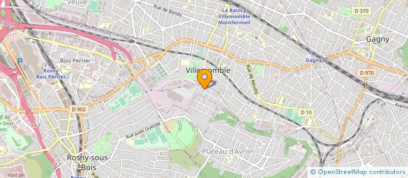 localisation de l'entreprise MONSIEUR CHARLES GRAND à VILLEMOMBLE