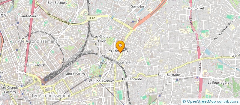 localisation de l'entreprise MONSIEUR CHARLES GRASSI  MARSEILLE